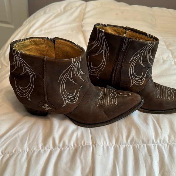 Yippee kiyay ankle cowboy boot size 9 1/2 - Picture 2 of 6